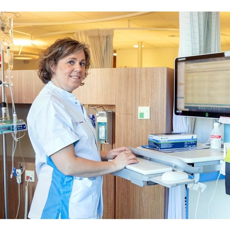 Oncologieverpleegkundige met een missie Oncologieverpleegkundige met een missie